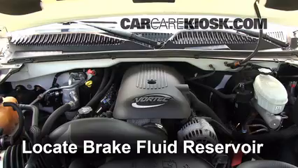 Add Brake Fluid: 1999-2007 Chevrolet Silverado 1500 - 2004 Chevrolet